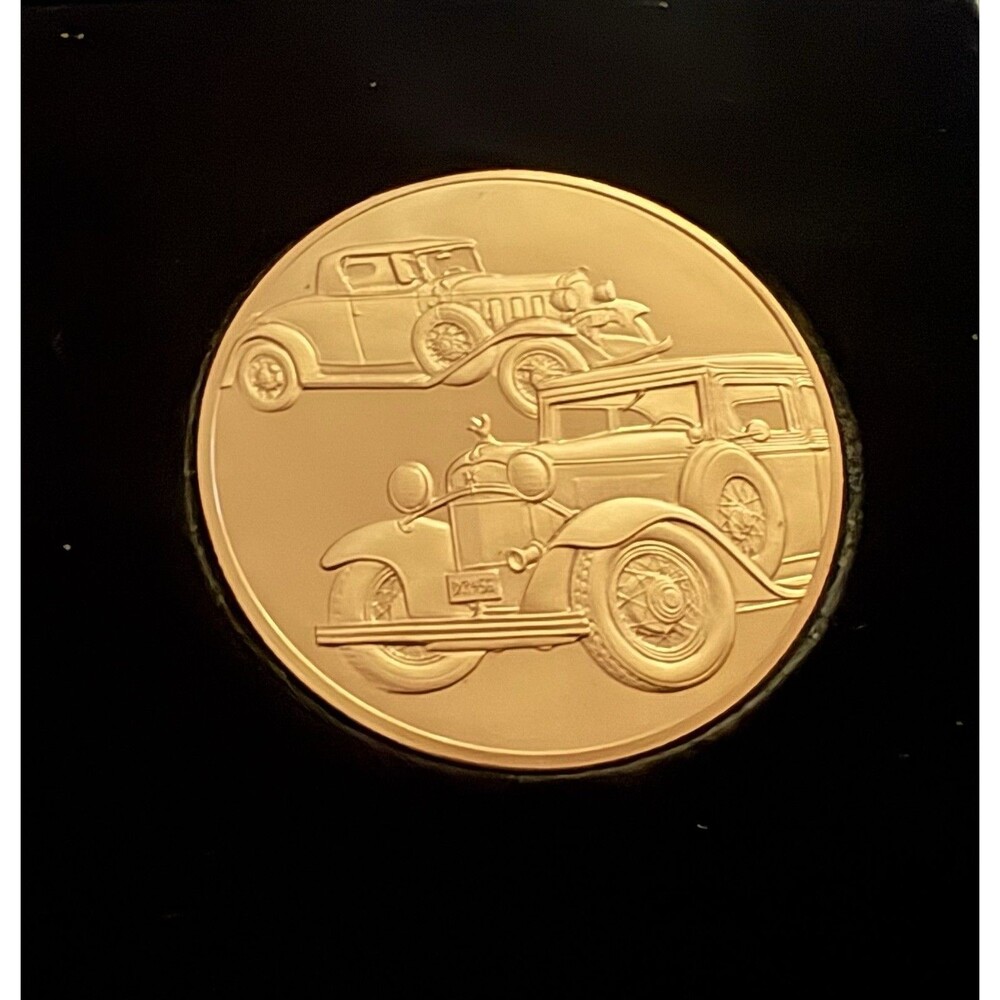 Franklin Mint Precision Models 2000 Diecast Rally Commemorative Medal